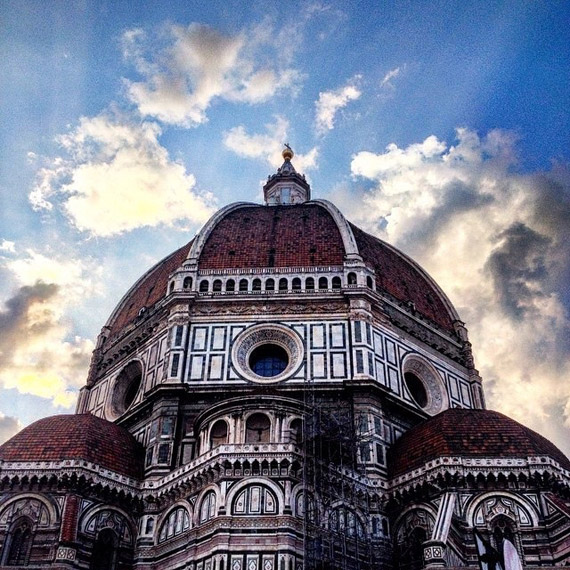 The majestic Cathedral of Santa Maria del Fiore - photo credit @shavrikova