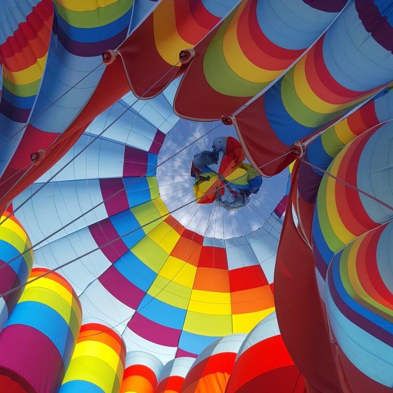 Flying in a Hot Air Balloon over Val d'Orcia with Ballooning in Tuscany